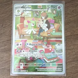 Pokemon 2023 Kirlia 212/198 SV01 Scarlet & Violet Illustration Rare Holo Card - Image 1