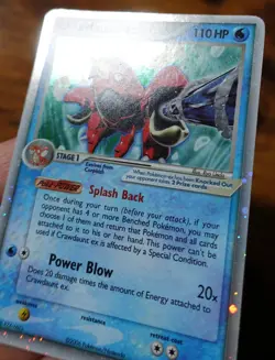 Crawdaunt ex 99/110 Holo EX Holon Phantoms Pokemon Card VLP-NM - Image 4