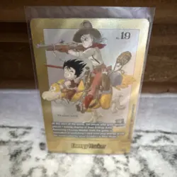 Dragon Ball Super Card Game Energy Marker Gold Card e-43 - Image 1