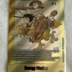 Dragon Ball Super Card Game Energy Marker Gold Card e-43 - Image 3