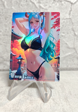Yamato Trading Card Waifu Goddess Story Anime Girl holo Karte Manga Full Art - Image 1