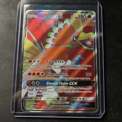 Pokemon TCG Ho-Oh GX 131/147 Burning Shadows Ultra Rare Card NM Condition - Image 1