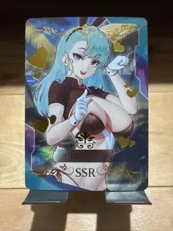 BULMA Dragon Ball Z SSR Goddess Story Anime Waifu Card Girl Foil Doujin 💙 - Image 1