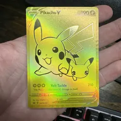 Pikachu V SWSH145 SWSH: Sword & Shield Promo Cards Holo NM - Image 1