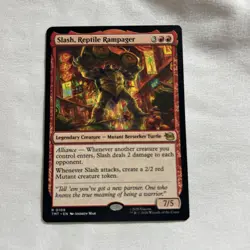 NM Slash, Reptile Rampager, MTG, TMNT, Magic the Gathering, 108 - Image 1