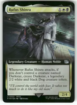 MTG FINAL FANTASY #503 Rufus Shinra (Extended Art) FOIL NM+ - Image 1