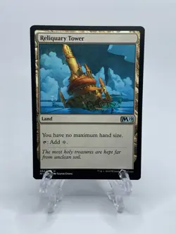 Reliquary Tower - M19 Core Set 2019 - MTG - UNC - Magic The Gathering - Image 1
