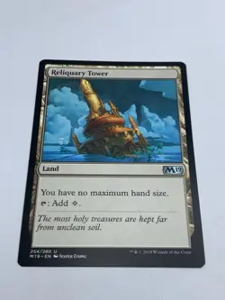 Reliquary Tower - M19 Core Set 2019 - MTG - UNC - Magic The Gathering - Image 2