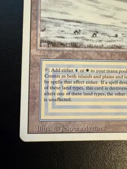 🌊❄ MTG Tundra (Revised) Dual Land LP ✅ Authentic Vintage 💎 - Image 4