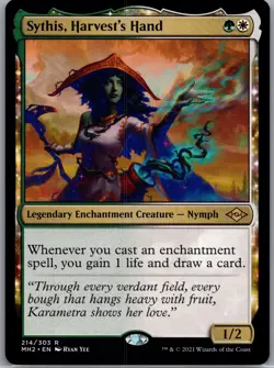 Sythis, Harvest's Hand R Modern Horizons 2 214 NM Normal - Image 1
