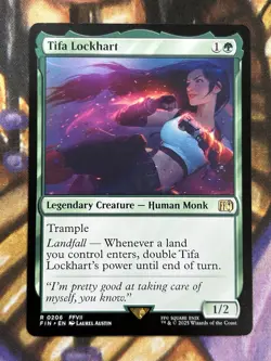 Tifa Lockhart #206 (Regular) Rare MTG Final Fantasy English - NM 🔥 - Image 1