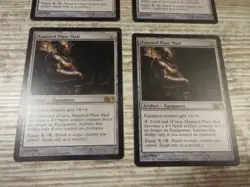 4x Haunted Plate Mail - NM - M14 - English - OOP MTG Playset - Image 3