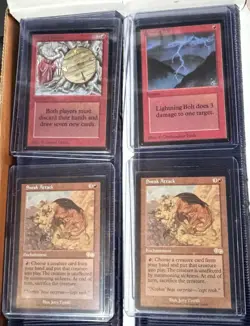 Red Lot 1 Magic The Gathering MTG Vintage Collection - Image 1