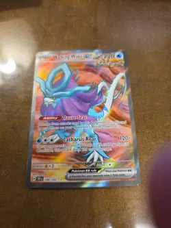 Walking Wake EX 189/162 Full Art Temporal Forces Pokemon TCG - Image 1