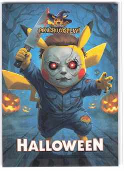 Pokemon Pikachu Cosplay #12 - Halloween - Michael Myers - Image 1