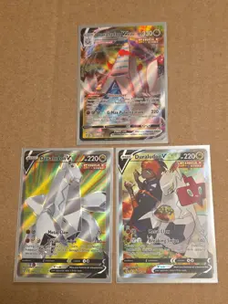 Pokemon Evolving Skies Duraludon V And VMAX lot Of 3, NM+, Pack Fresh, Grading+ - Image 1