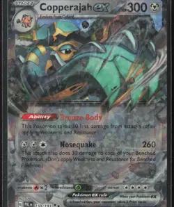 Copperajah ex Double Rare SV02: Paldea Evolved 150/193 NM Pokemon Card - Image 1