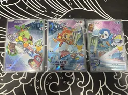 Pokemon 2026 First Partner Illustration Collection Series 1 Promos Set 40-42 - Image 1