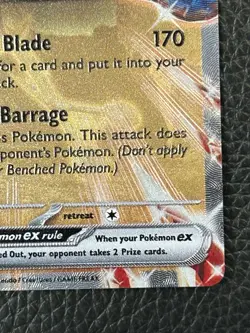 Pokemon Greninja ex Metal 106/167 Double Rare GameStop Box Promo - Image 4