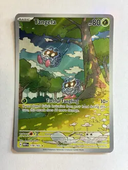 Tangela 178/165 Pokemon English Scarlet & Violet 151 Illustration Rare - Image 1