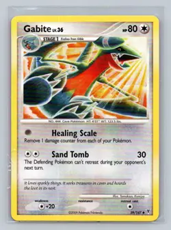 Pokemon Gabite Supreme Victors 59 Light Play LP+ or Better - Image 1
