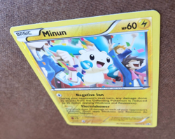 2013 POKEMON TCG MINUN Legendary Treasures Radiant Reverse Holo Uncommon 48/113 - Image 5