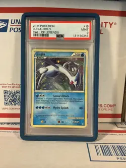 Pokemon 2011 Call Of Legends Lugia Holo PSA 9 - Image 1