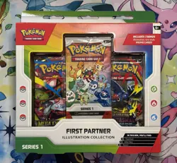 Pokemon TCG First Partner Illustration Collection Series 1 New Sealed In Hand! - Image 1