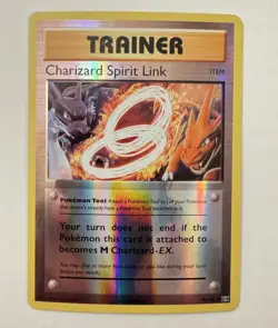 Pokemon XY Evolutions Charizard Spirit Link 75/108 Reverse Holo NM - Image 1