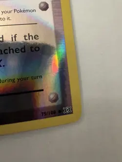 Pokemon XY Evolutions Charizard Spirit Link 75/108 Reverse Holo NM - Image 5