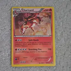 Pokemon Charizard Cosmos Holo 019/113 Legendary Treasures Vintage RARE MP - Image 1