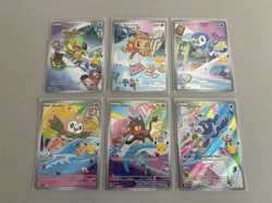 Pokemon First Partner Illustration Collection Promo 40,41,42,43,44,45 (6 Set NM) - Image 1