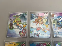 Pokemon First Partner Illustration Collection Promo 40,41,42,43,44,45 (6 Set NM) - Image 2