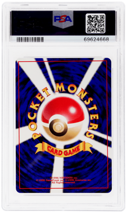 1999 Pokemon Bulbasaur Deck Japanese Jynx #37 PSA 8 - Image 2