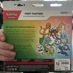 Pokemon TCG - First Partner Illustration Collection new sealed - Image 2