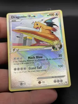 Pokemon Supreme Victors - Dragonite FB Crosshatch Holo League Promo # 56/147 FB3 - Image 2
