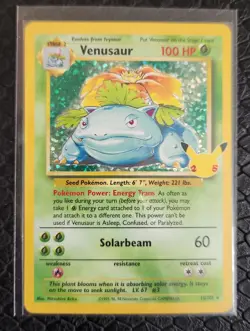 Pokemon Celebrations Venusaur 15/102 Classic Collection Holo Near Mint - Image 1