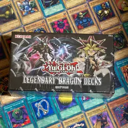 Yugioh Legendary Dragon Decks 1st Edition Display Sealed - Image 1