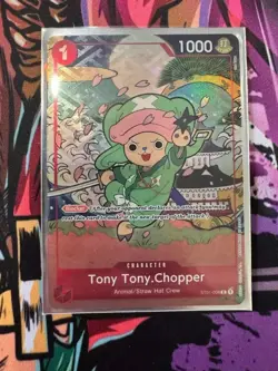 Tony Tony Chopper ST01-006 1st Anniversary Set Promo OPTCG English w FREE GIFT - Image 1