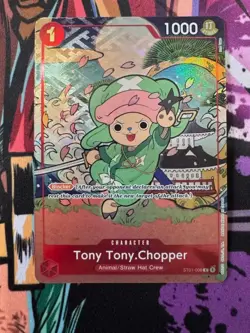Tony Tony Chopper ST01-006 1st Anniversary Set Promo OPTCG English w FREE GIFT - Image 2