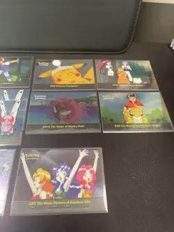 Pokemon Topps TV Animation Series 2 Holo Foil Lot 12 Cards Total LP/NM - Image 3