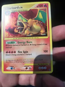 Charizard Holo Secret Rare Card 103/100 Stormfront LP - Image 1