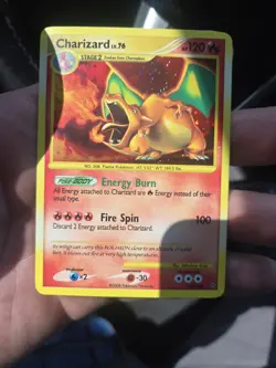 Charizard Holo Secret Rare Card 103/100 Stormfront LP - Image 2