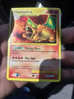 Charizard Holo Secret Rare Card 103/100 Stormfront LP - Image 3