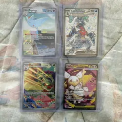 Pokemon TCG Trading Cards Lot Of 4 Togekiss Garchomp Hydrapple Mega Audino Mint 636996769739 - Image 1