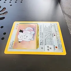 Pokemon TCG Clefairy Base Set Unlimited Holo Rare Card 5/102 - Image 4