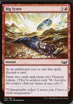 Magic The Gathering, Big Score, Streets of New Capenna, Regular - Image 1