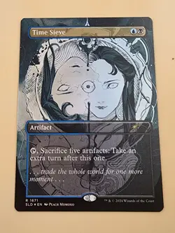 Time Sieve (Rainbow Foil) Secret Lair Drop Foil NM - Image 2