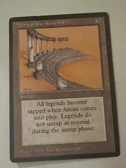 Magic the Gathering MTG Legends Arena of the Ancients LP (Beta Bob) - Image 1