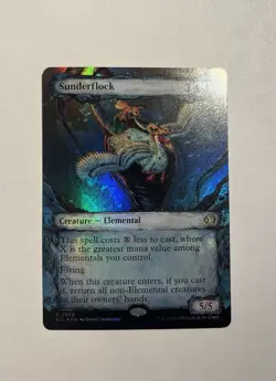 Sunderflock (Showcase) Lorwyn Eclipsed Foil - Image 1